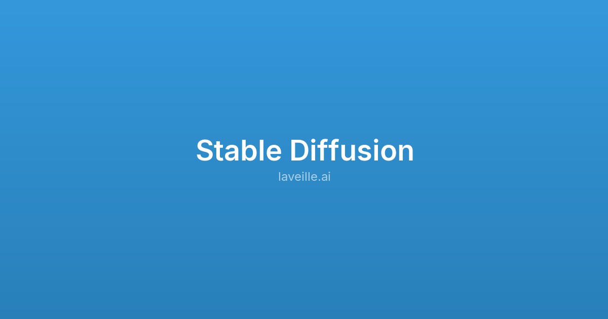Stable Diffusion