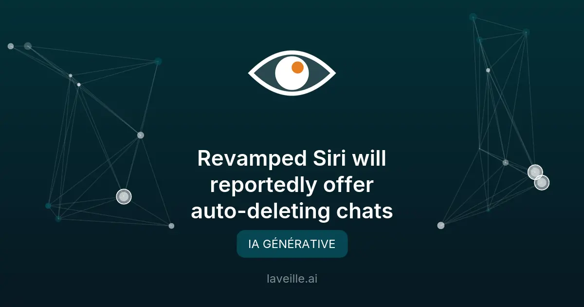 Siri iOS 27 : suppression automatique des conversations