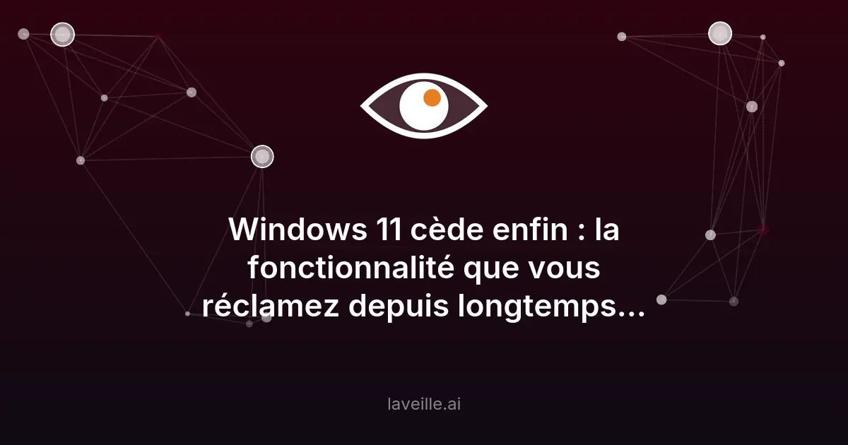 Windows 11 : Microsoft teste la personnalisation de la barre des tâches