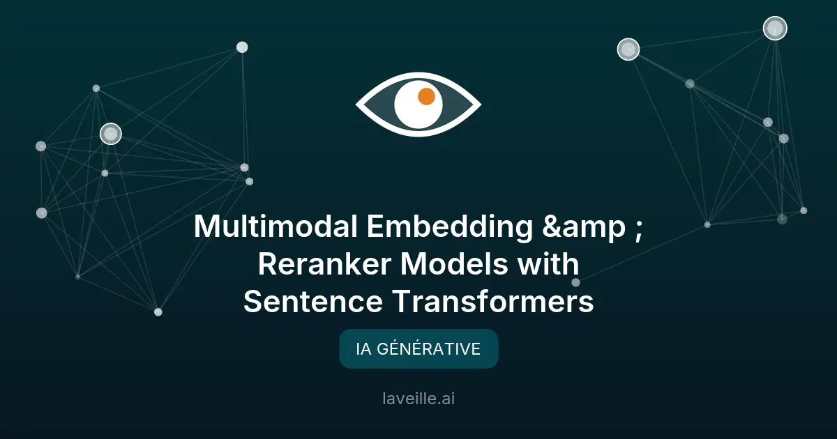 Modèles multimodaux avec Sentence Transformers
