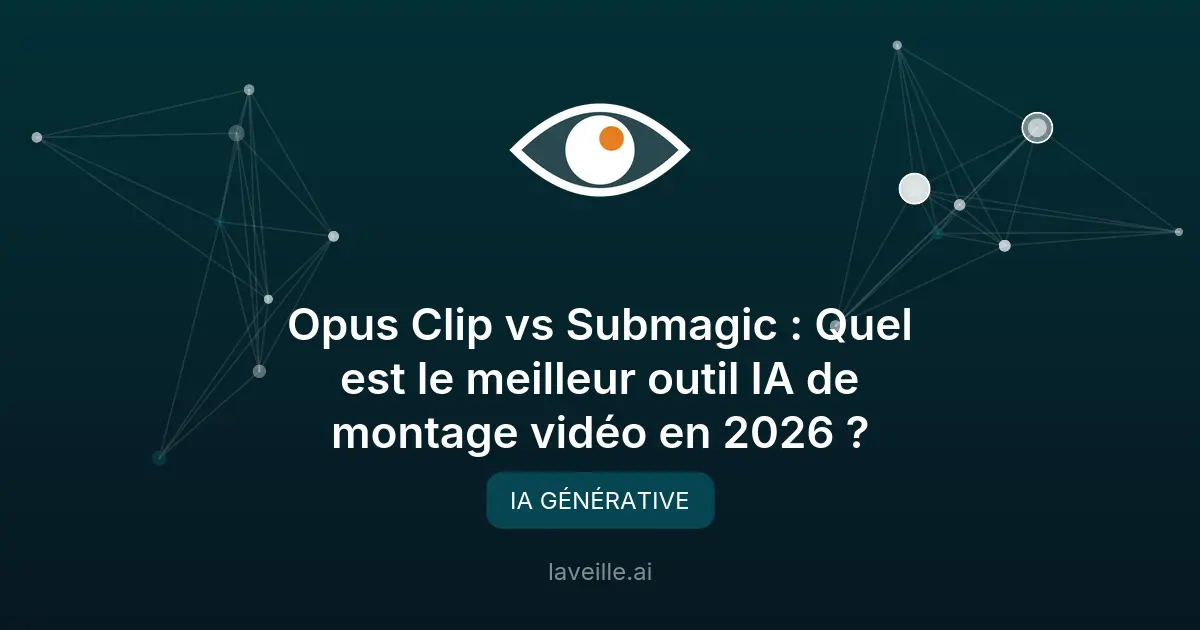 Opus Clip vs Submagic : Comparaison des outils IA de montage vidéo