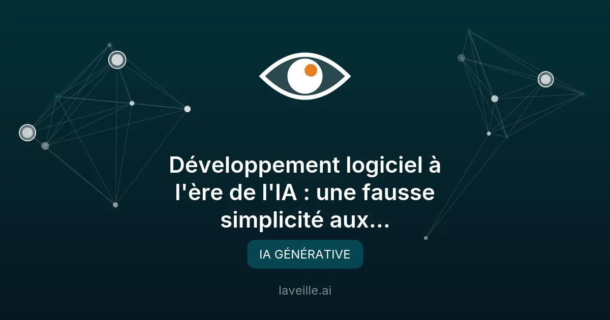 IA et développement logiciel : complexité et durabilité