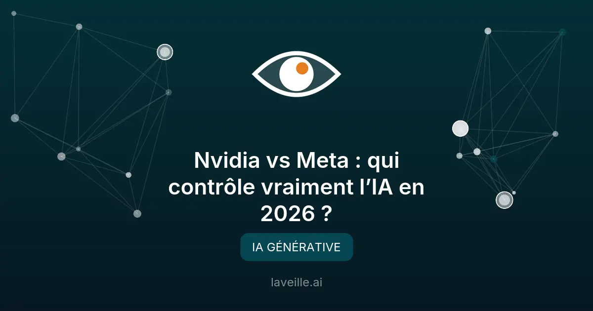 Nvidia et Meta : la bataille pour l'IA en 2026