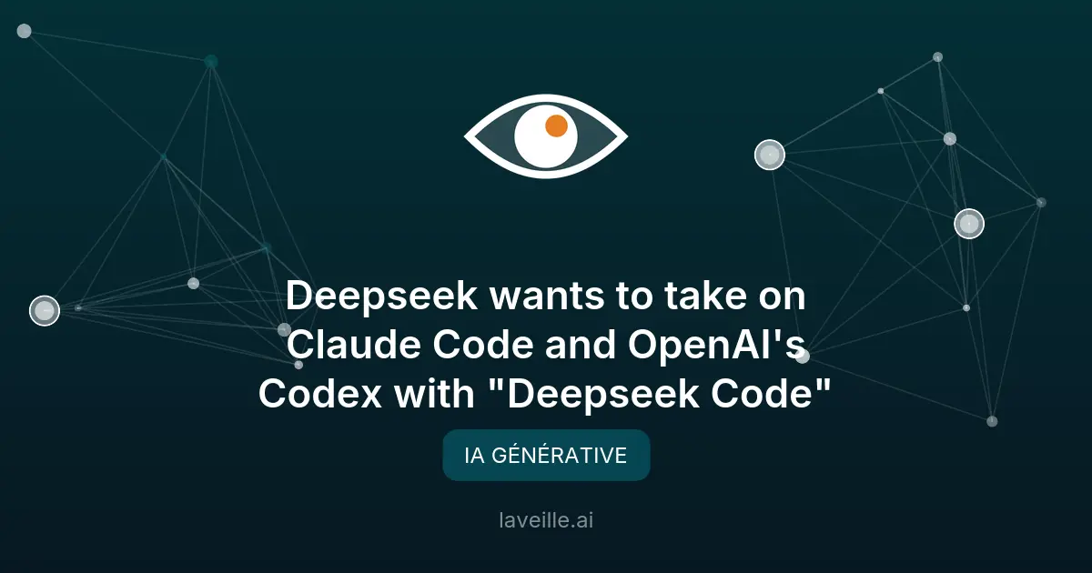 Deepseek lance 'Deepseek Code' pour concurrencer Claude Code et Codex
