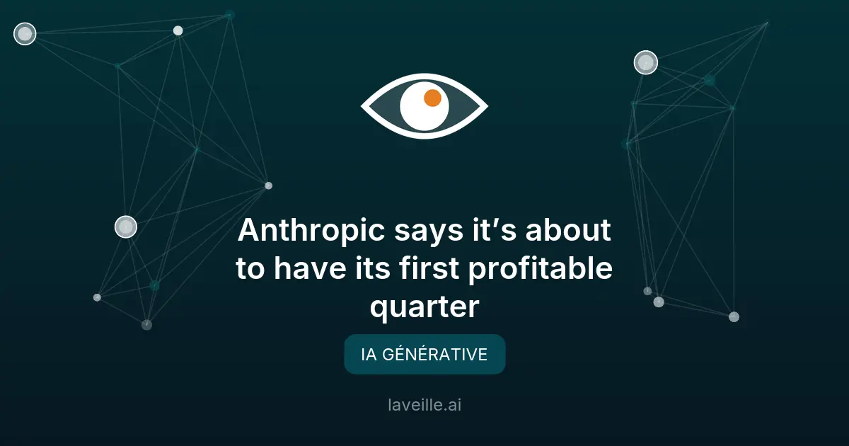 Anthropic prévoit 10,9 milliards de revenus en 2026