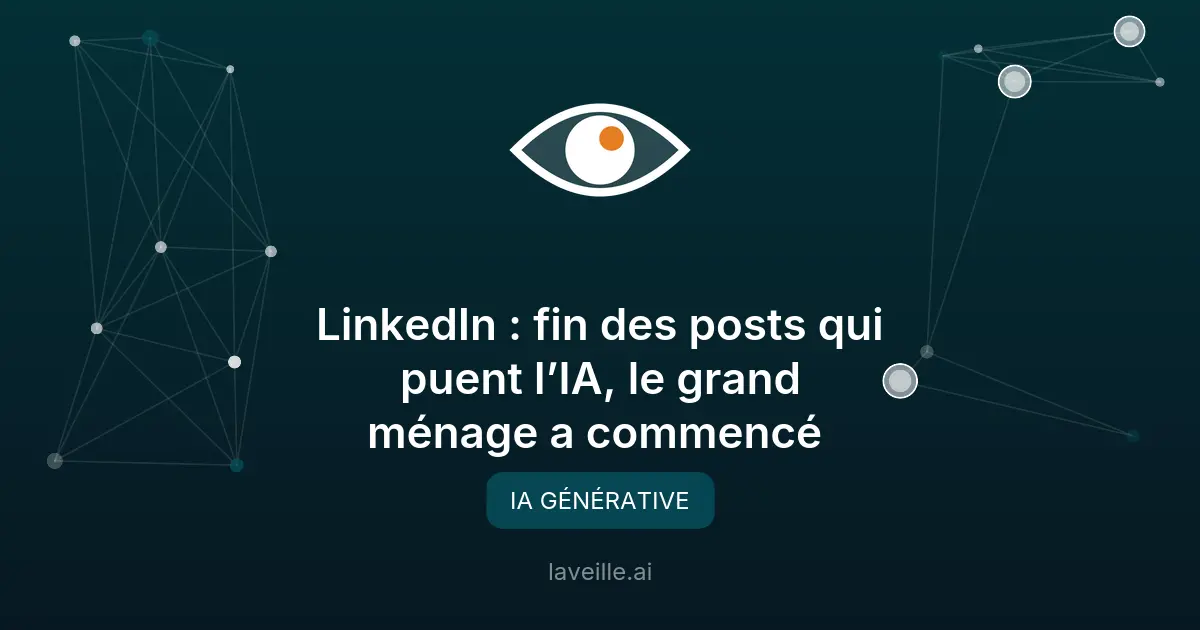 LinkedIn lutte contre les posts générés par IA