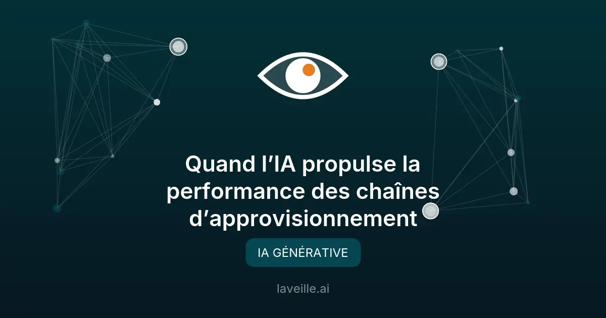 IA : révolution dans les supply chains