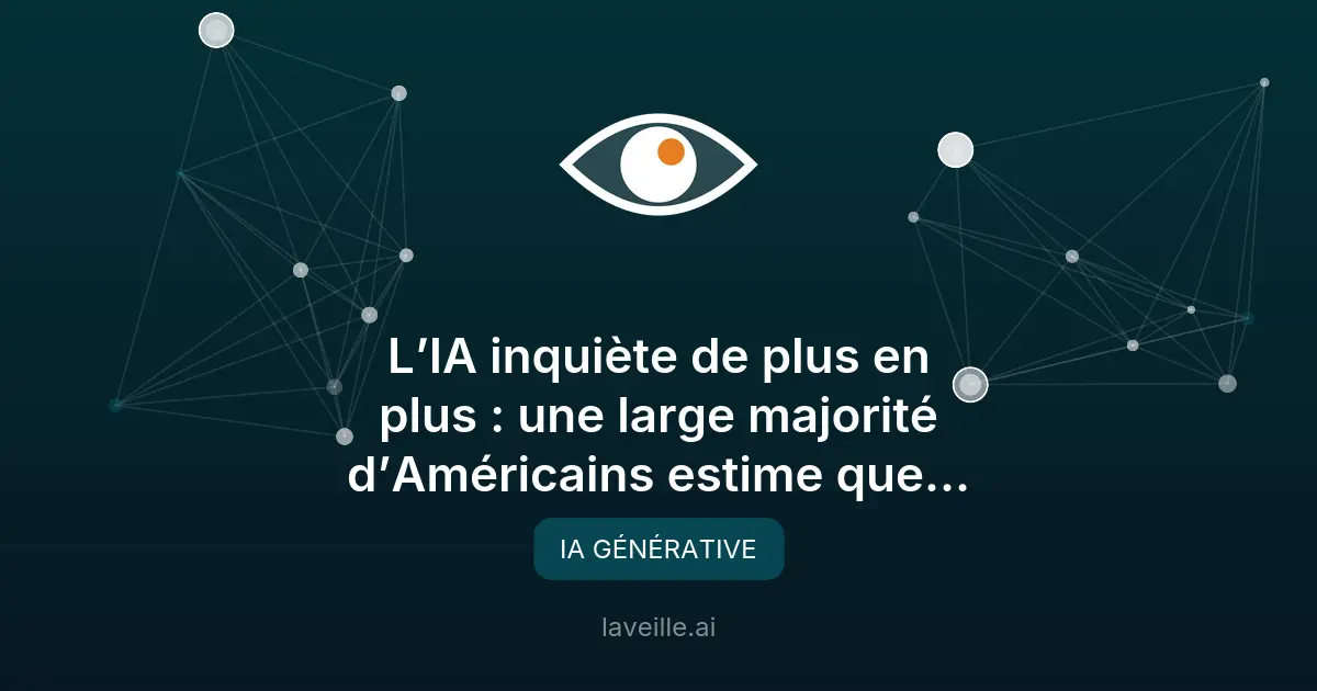 Inquiétudes croissantes face à l'IA chez les jeunes
