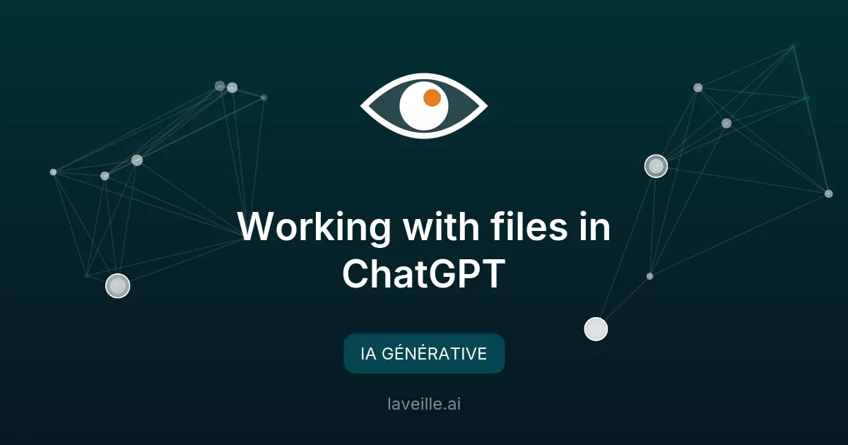 ChatGPT : analyser fichiers PDF et tableurs