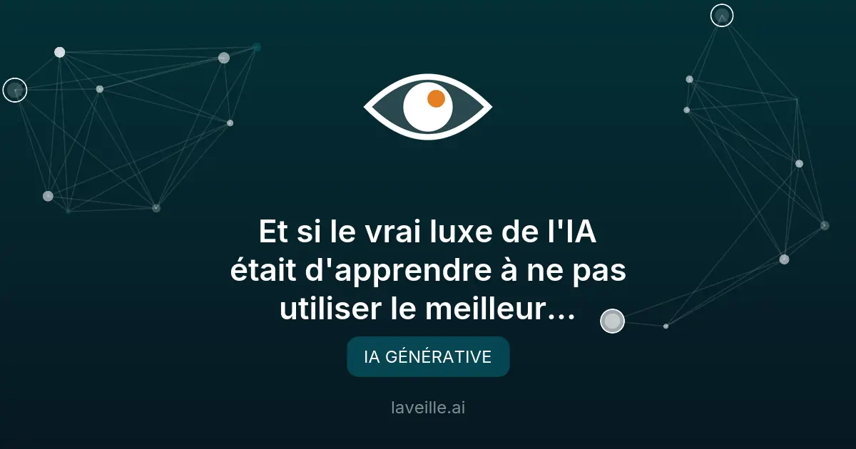 Optimiser l'usage des modèles d'IA : un enjeu clé