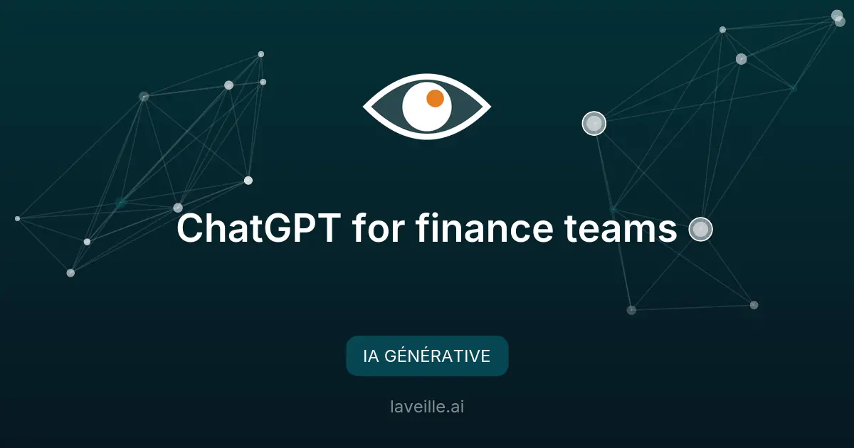 ChatGPT révolutionne la gestion financière