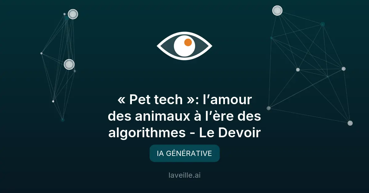 L'IA transforme la pet tech : innovations et enjeux