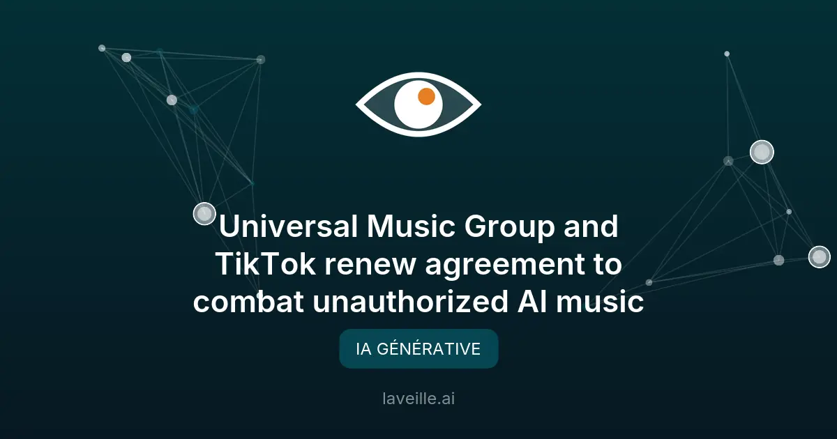 UMG et TikTok contre les musiques IA non autorisées