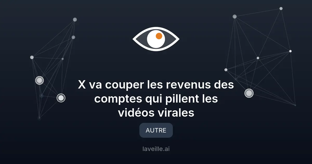 X protège les créateurs de contenu contre le plagiat