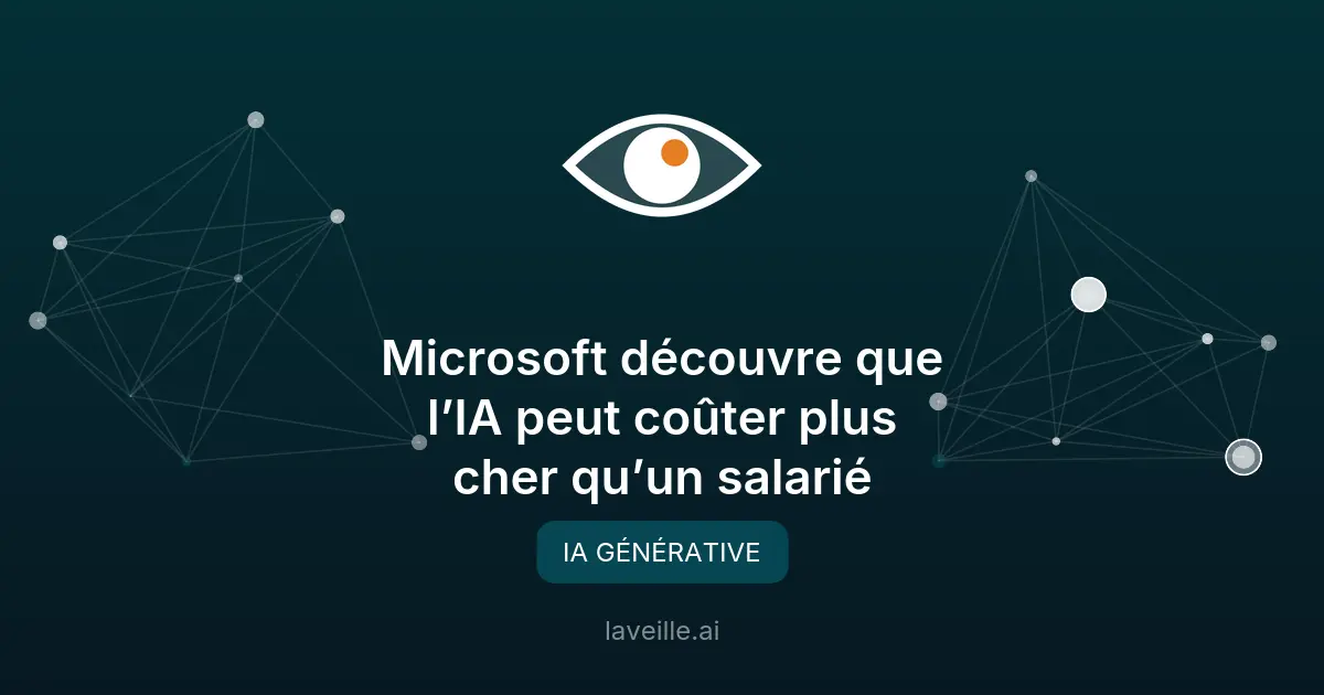 Coûts cachés de l'IA : Microsoft tire la sonnette d'alarme