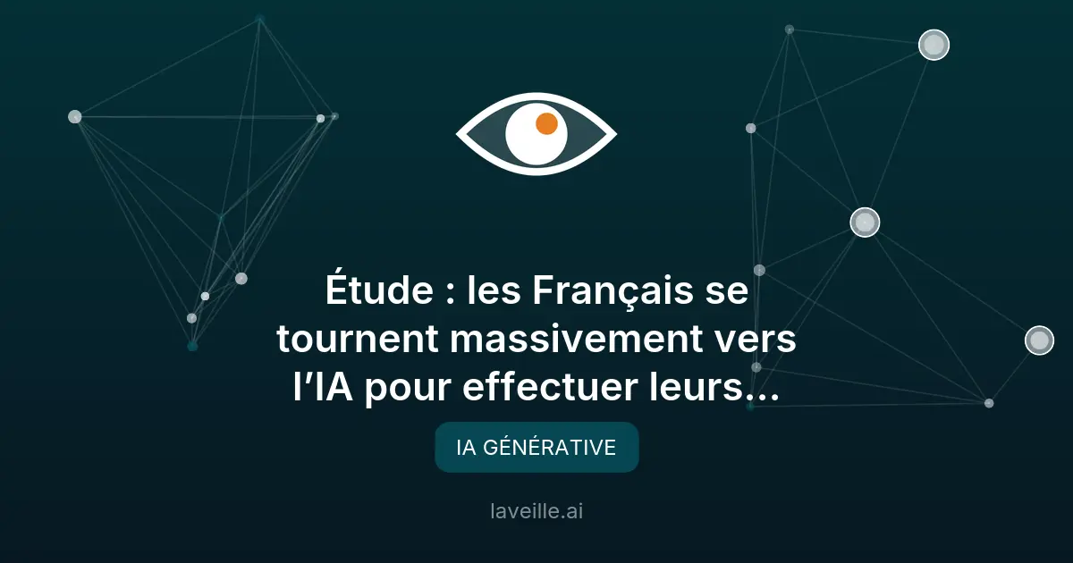 Adoption massive de l'IA générative en France