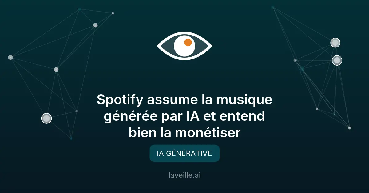 Spotify monétise la musique générée par IA