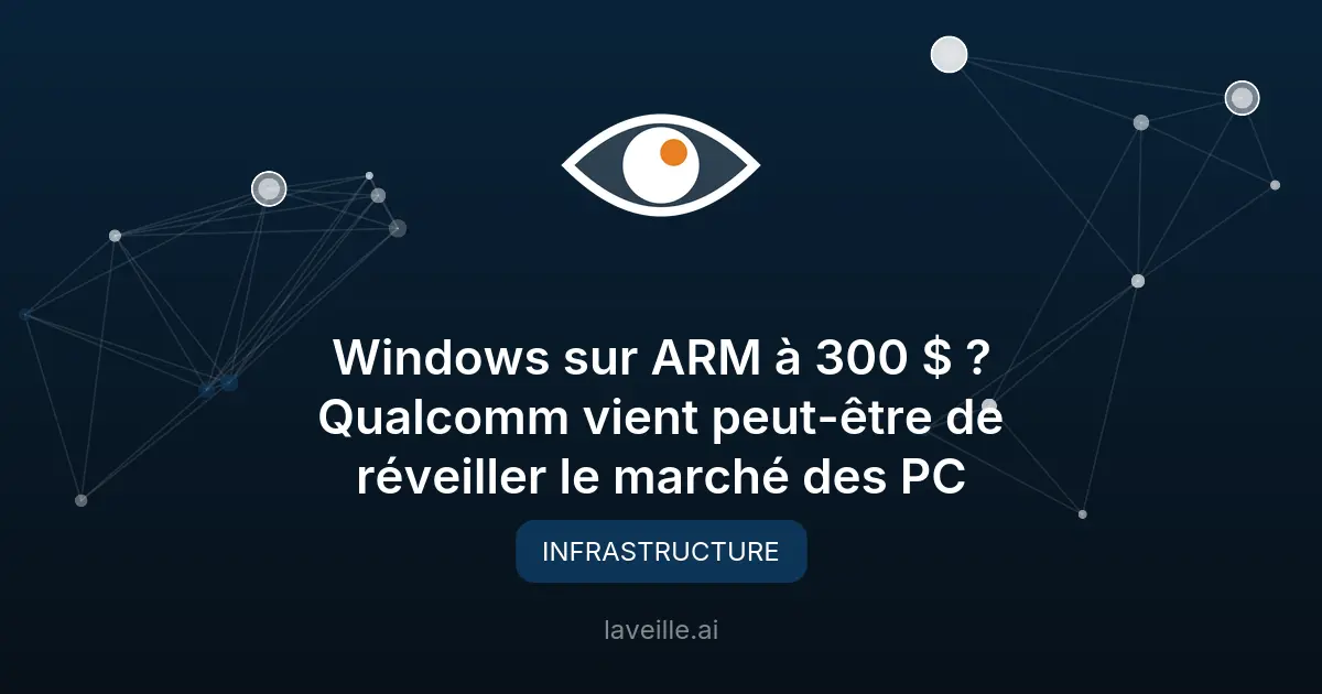 Qualcomm lance un PC portable ARM à 300 $