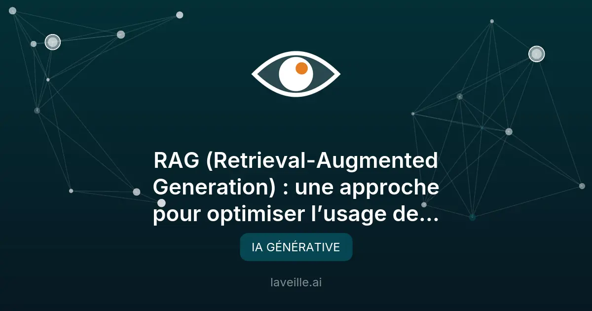 RAG (retrieval-augmented generation) : brancher un modèle d'IA sur vos vrais documents