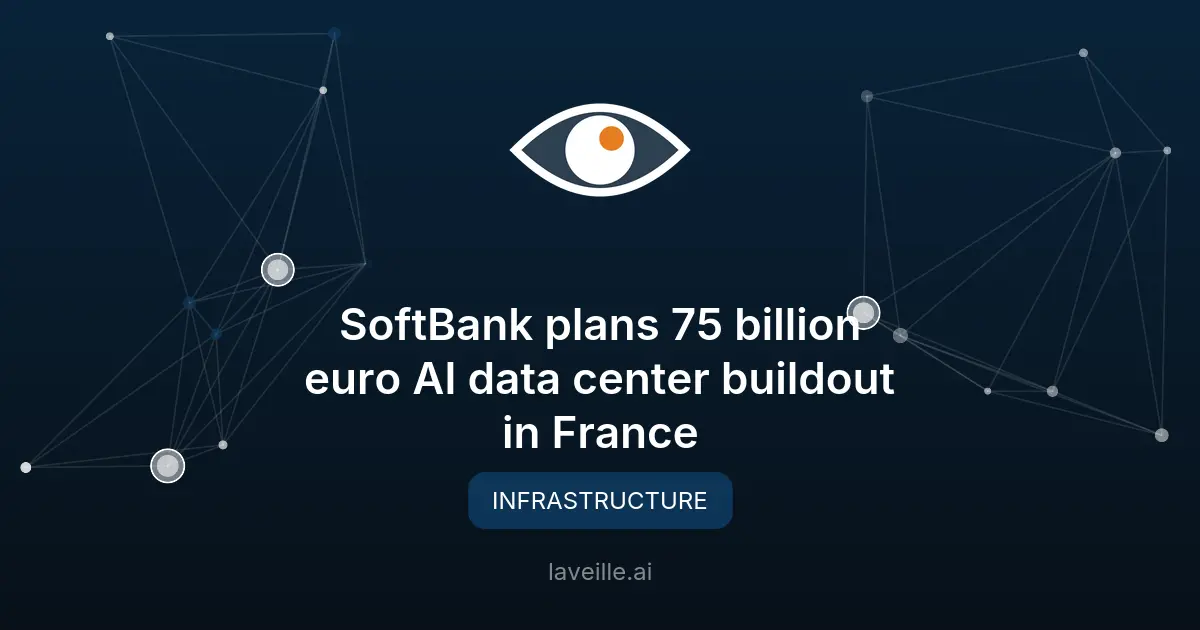 SoftBank investit 75 milliards en France pour l'IA