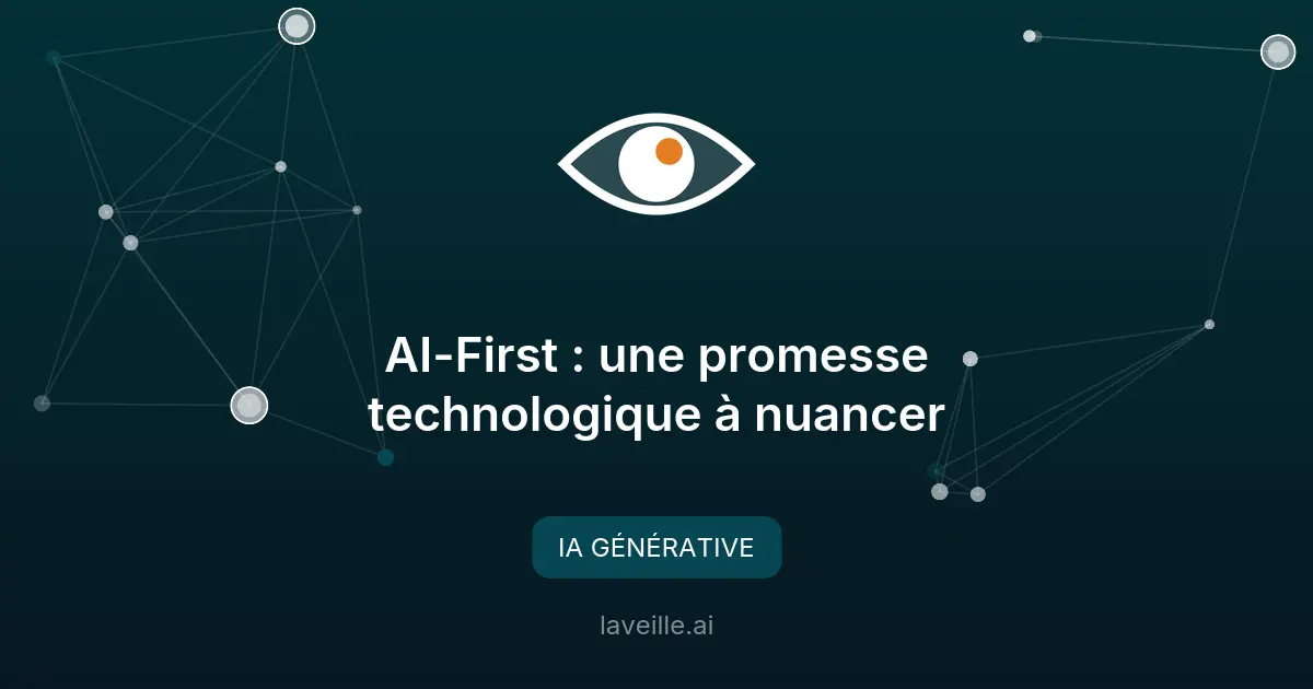 AI-First : les défis de l'IA agentique en entreprise