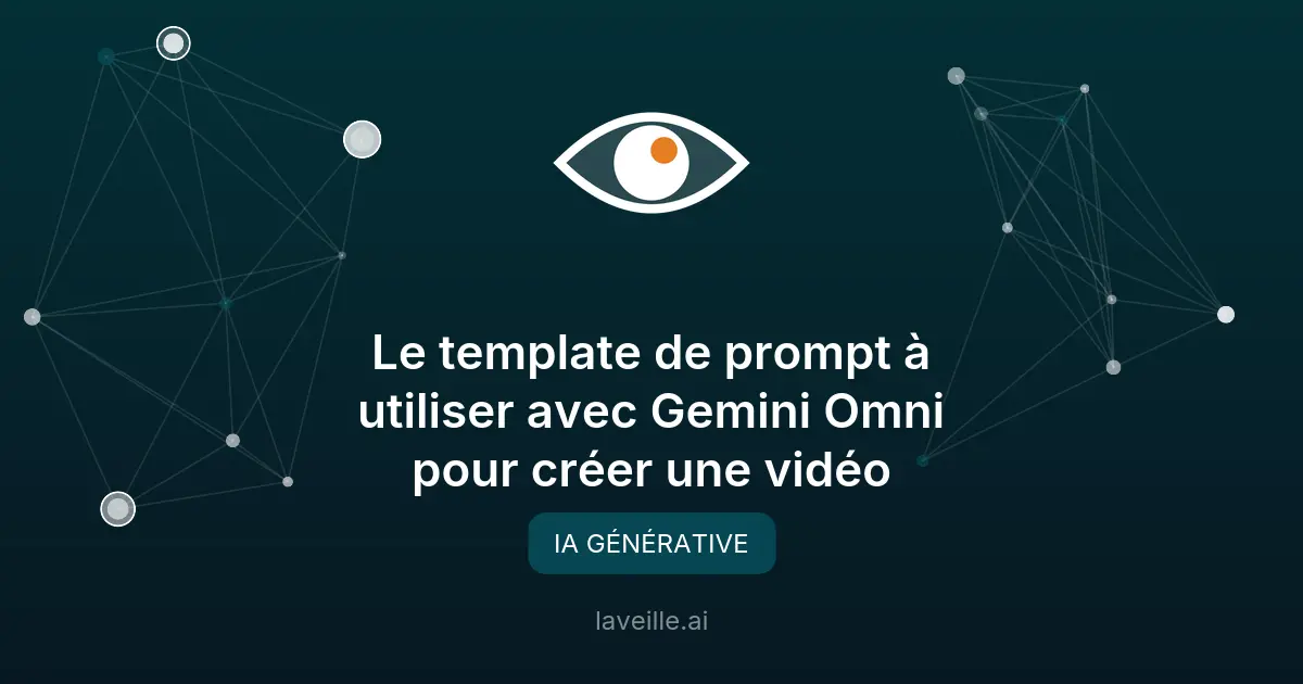 Template de prompt pour vidéos avec Gemini Omni