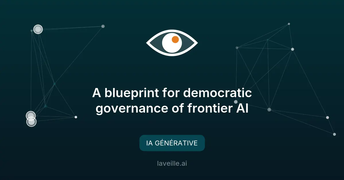 OpenAI propose un cadre pour la gouvernance de l'IA avancée