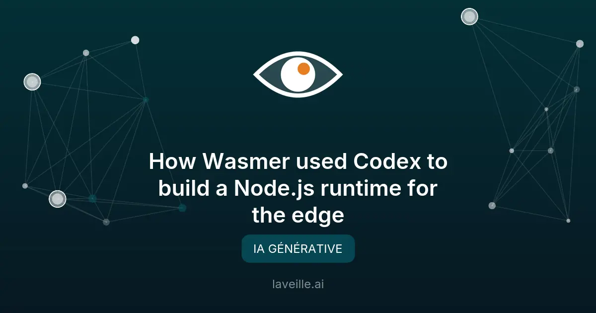 Wasmer utilise Codex pour un runtime Node.js edge