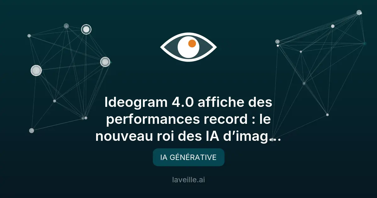 Ideogram 4.0 : le nouveau roi des IA d'image open source
