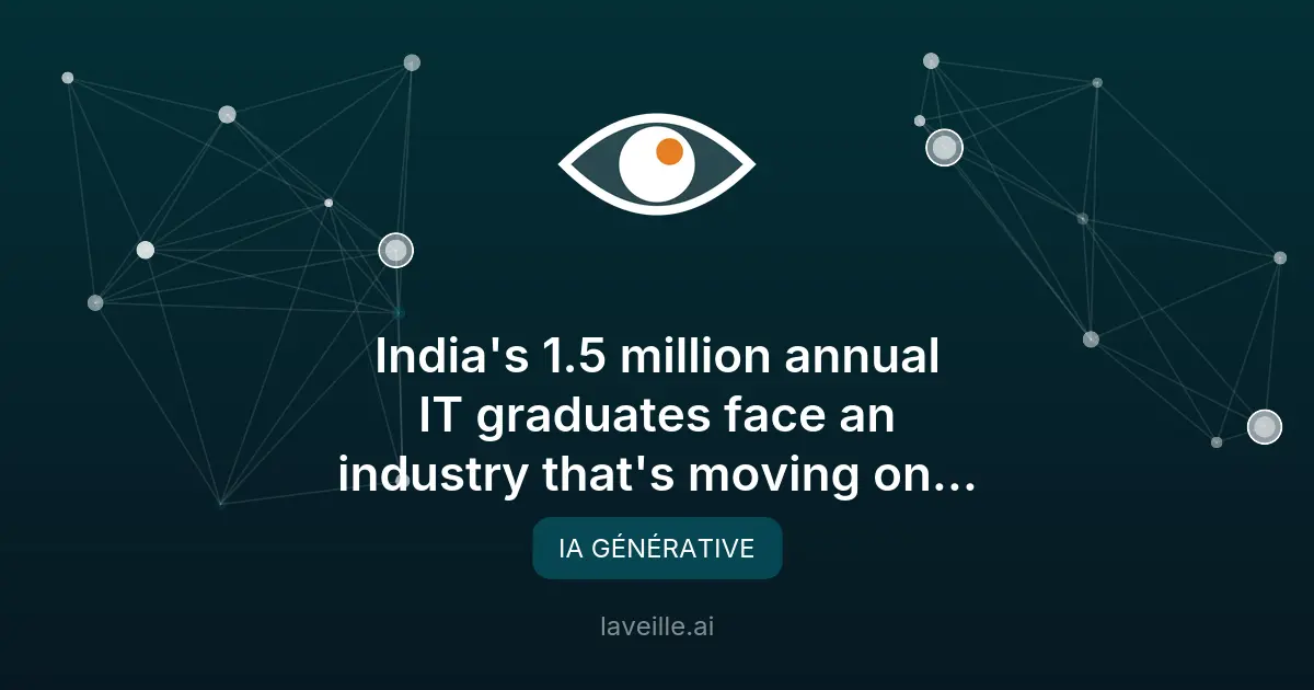 L'IA bouleverse l'industrie IT indienne : emplois en danger