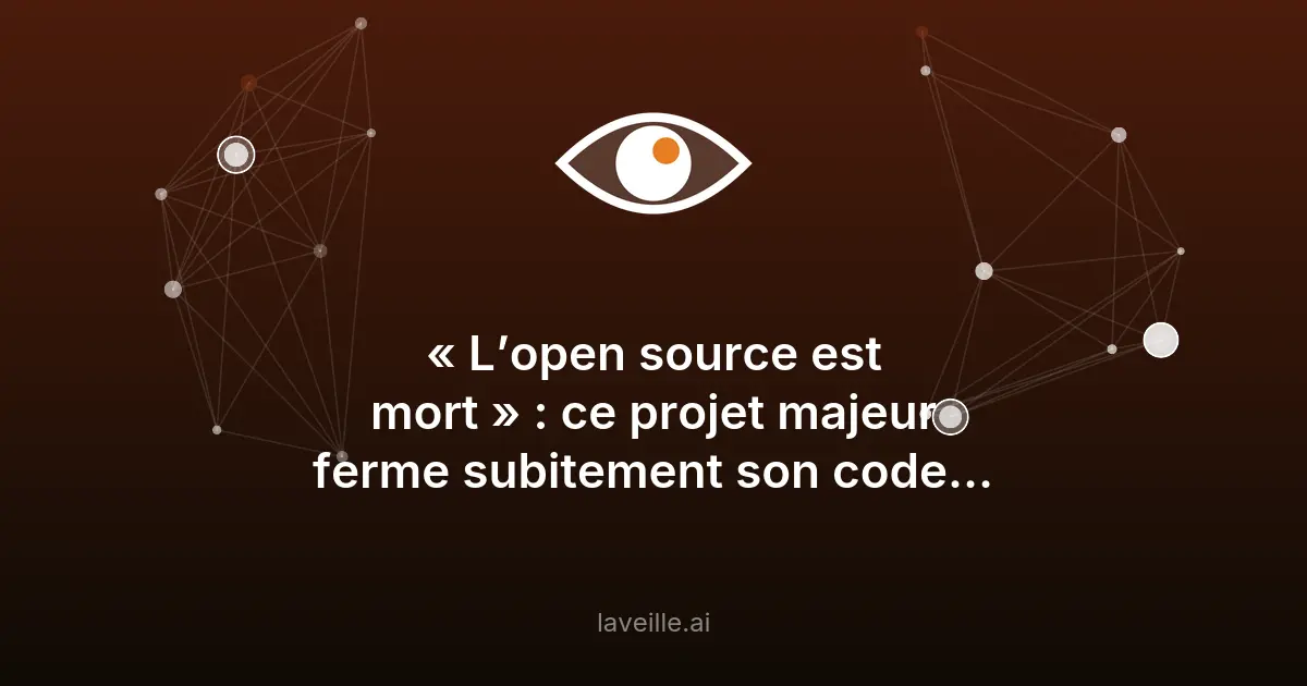 Open source vs IA : Cal ferme son code par sécurité