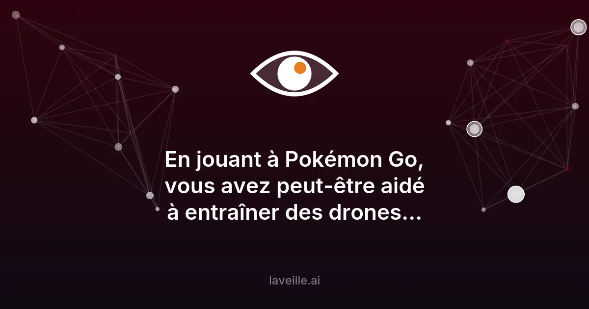 Pokémon Go : Vantor dément utiliser ses scans pour des drones militaires