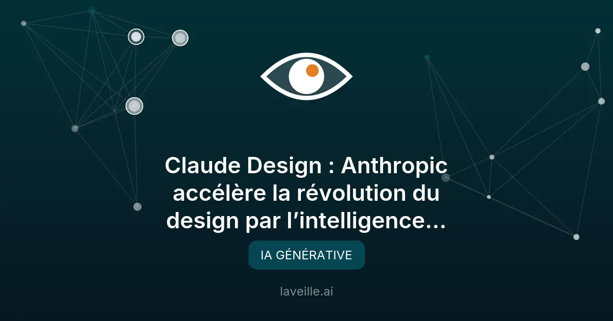 Claude Design : Anthropic révolutionne le design avec l'IA