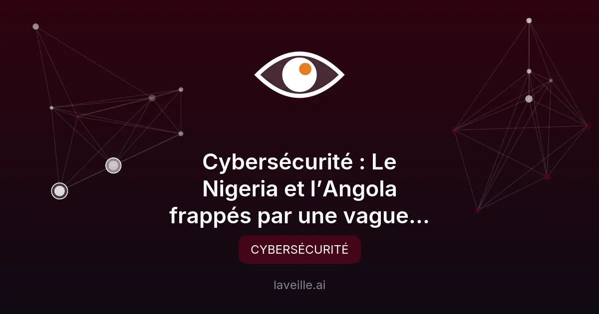 Cybersécurité : Nigeria et Angola sous attaque massive