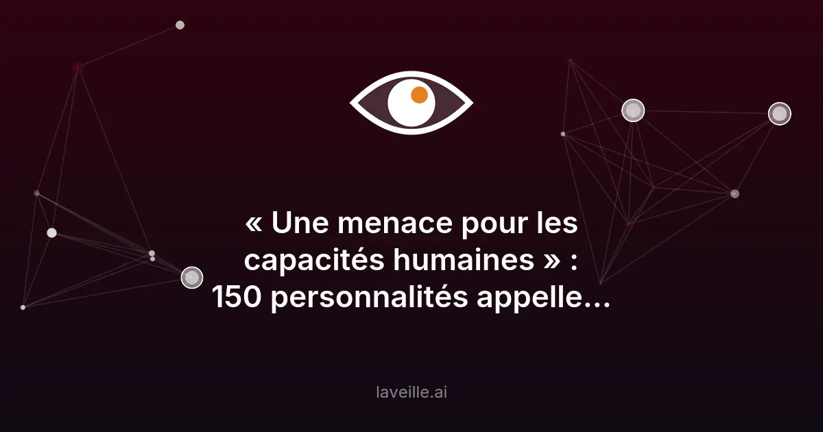 Boycott de l'IA générative : 150 personnalités sonnent l'alarme