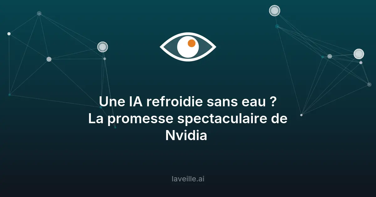 Nvidia révolutionne le refroidissement des centres de données IA