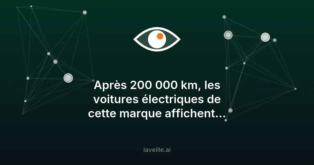 Durabilité des batteries électriques : Kia et Hyundai en tête