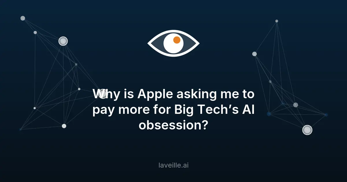 Pourquoi Apple augmente ses prix à cause de l'IA ?