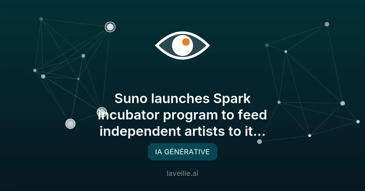 Suno Spark : incubateur musical IA aux clauses controversées