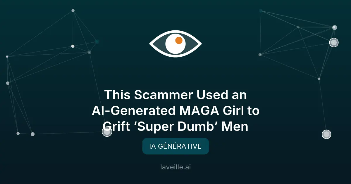 Création d'influenceurs virtuels pro-MAGA avec l'IA