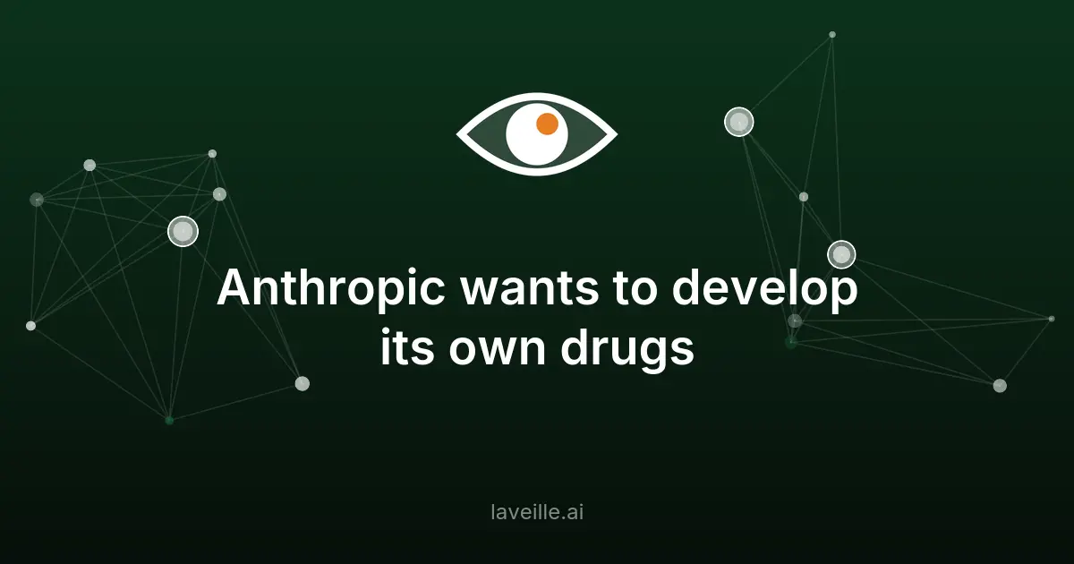 Anthropic lance Claude Science et vise le développement de médicaments