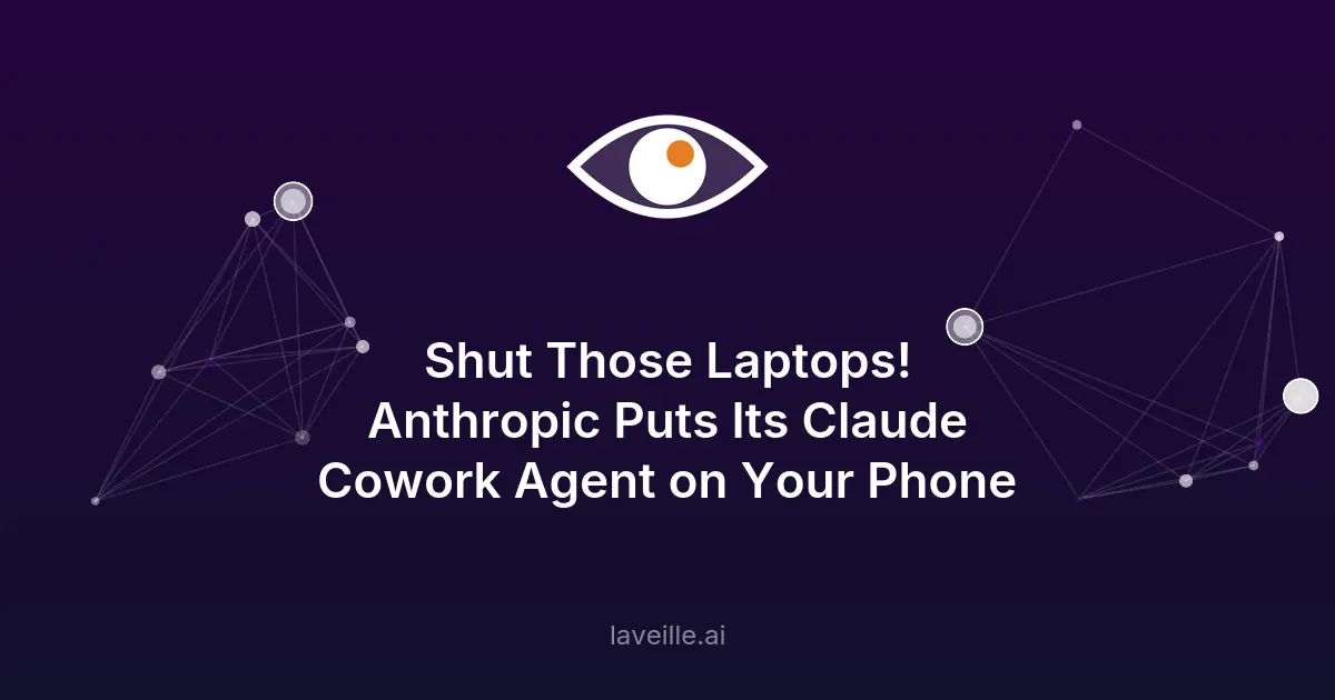 Claude Cowork d'Anthropic maintenant sur mobile