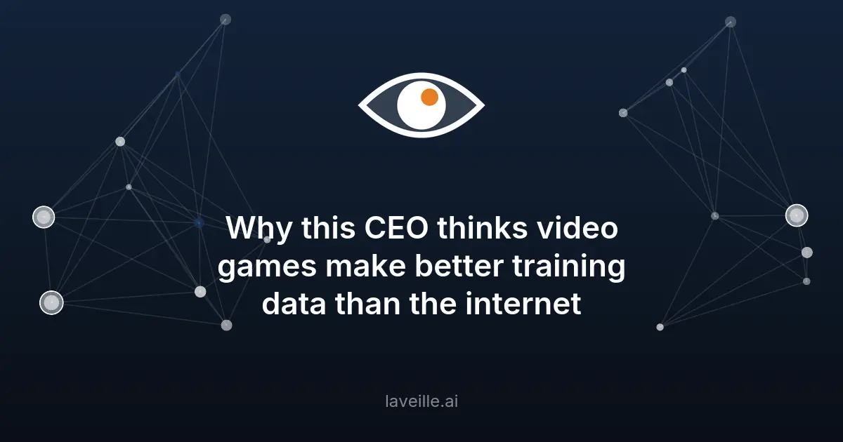 IA : les jeux vidéo, clé de l'intelligence physique ?