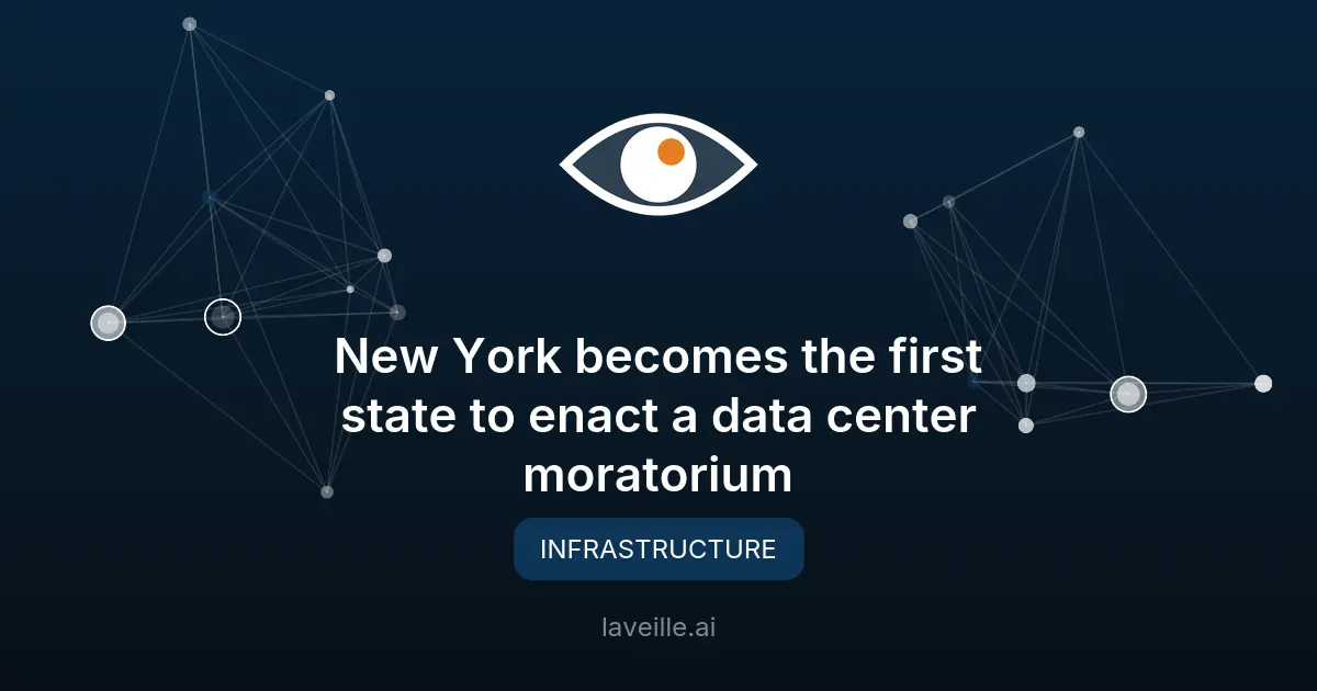 New York impose un moratoire sur les data centers