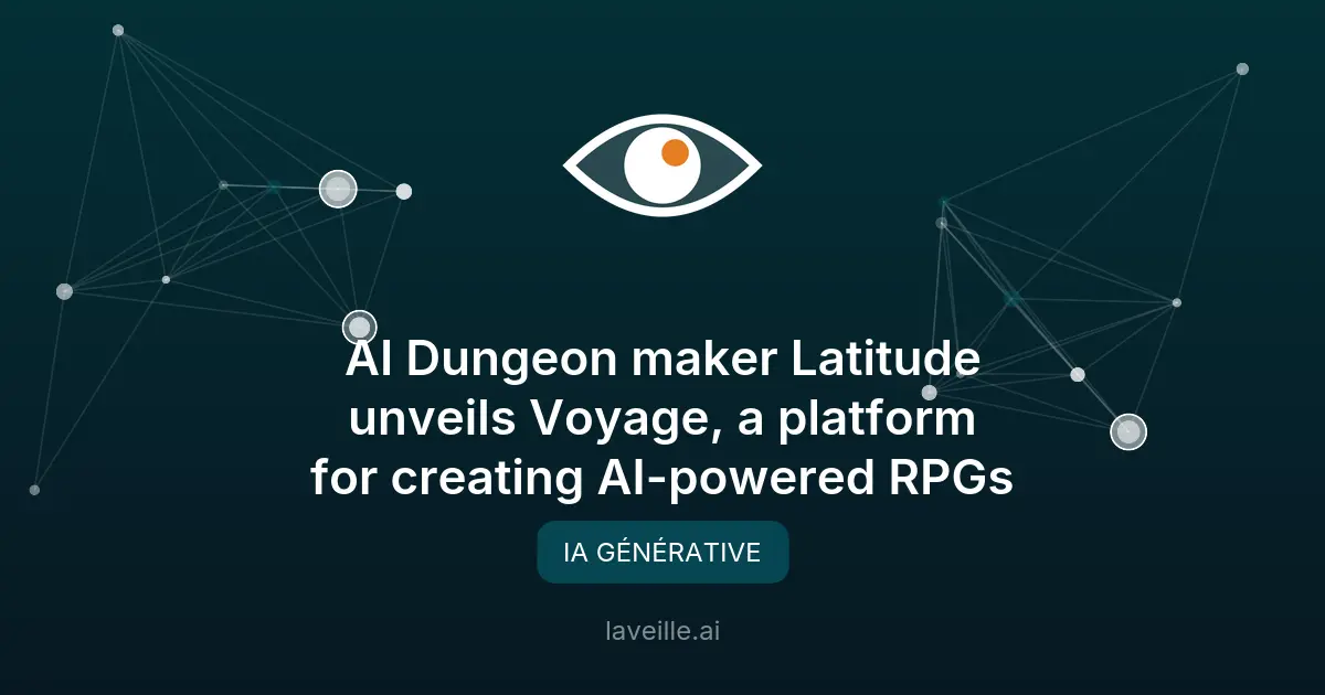 Voyage : Créez des RPG avec IA grâce à Latitude