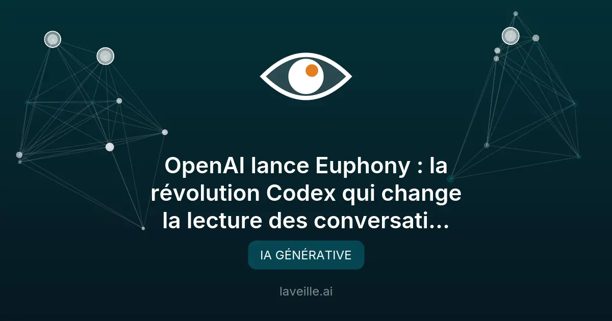 OpenAI Euphony : visualisez vos logs Codex facilement