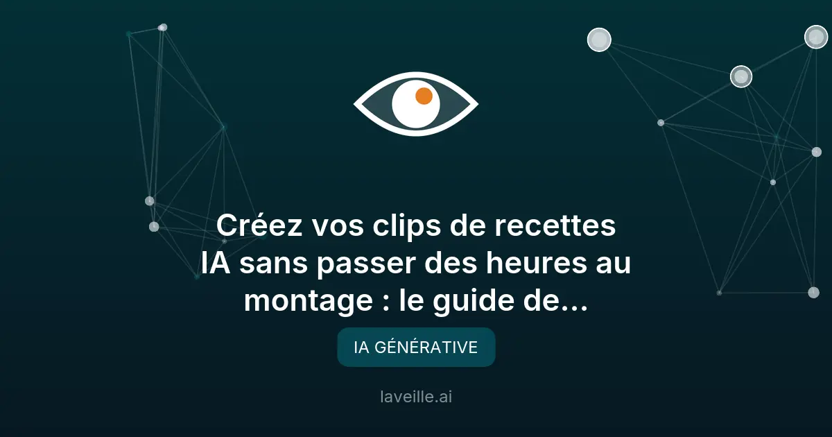 Clips IA pour créateurs culinaires : gain de temps et qualité
