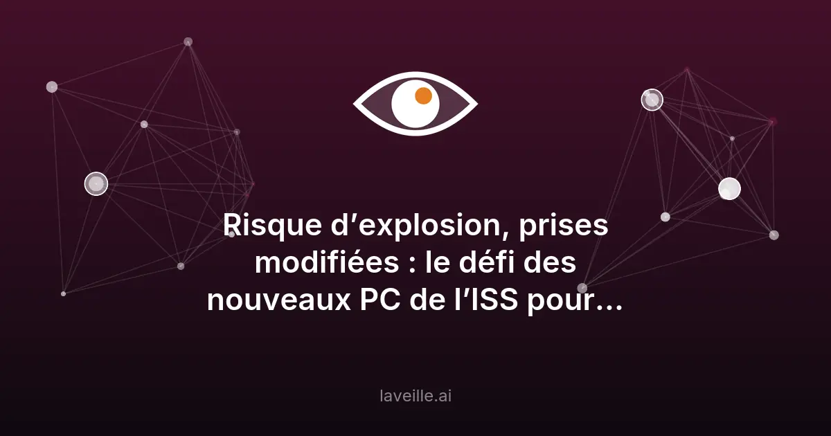 Les nouveaux PC HP de l'ISS : défis techniques et sécurité