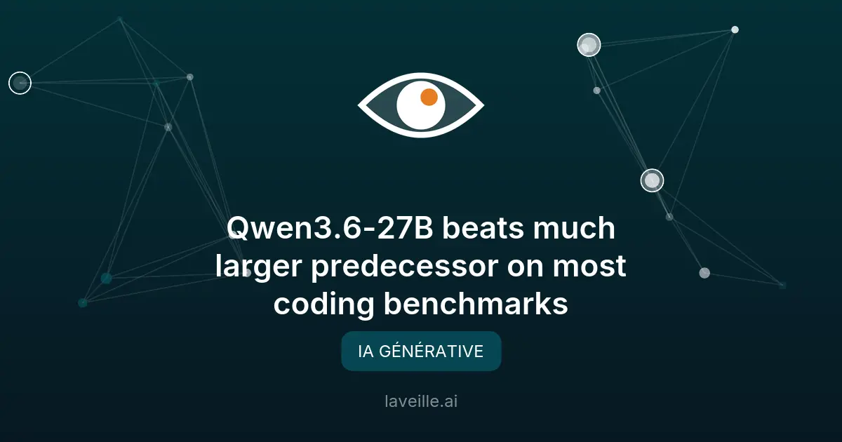 Qwen3.6-27B : un modèle IA performant et accessible