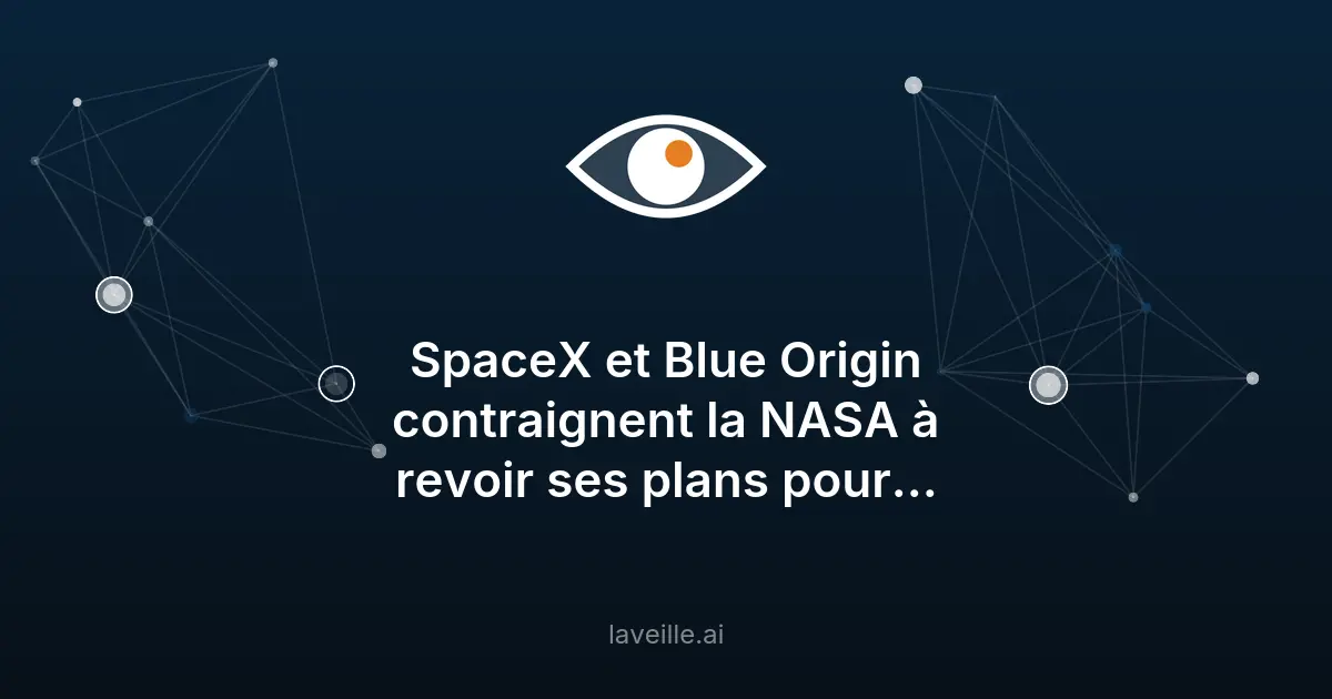NASA reporte Artémis III à fin 2027